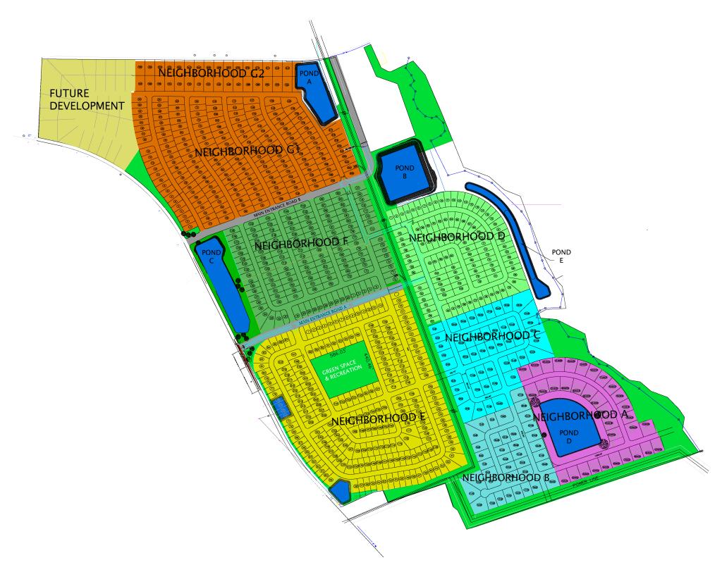 The Village map